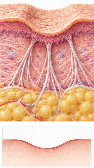 Cross-section of a rolling scar